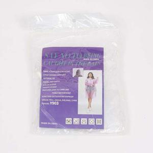 단추형 일회용 우의 우비 DD-10771