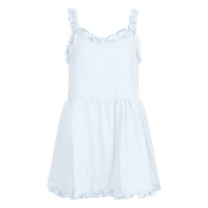 샵앤) 여성 러블리 셔링 페미닌 끈나시 롱기장 뷔스티에 EGG-WVS-20661-소라