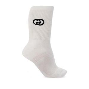 구찌 인터로킹 G 스트레치 발목 양말 7431494G492 9000 TP934469551