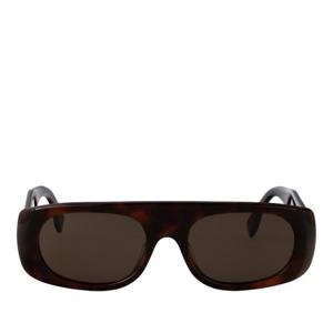 펜디 시그니처 토르토이즈쉘 렉탱귤러 선글라스 FE40169I 53E 5