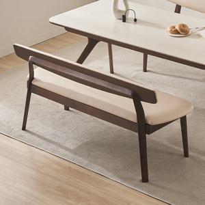 삼익가구 라포트 3인용 원목 등받이 벤치