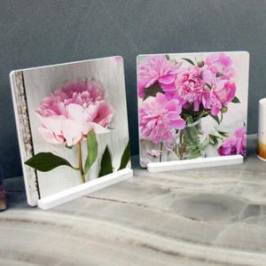 아트박스/꾸밈 th365-스탠드액자2P_복을주는풍수모란꽃02
