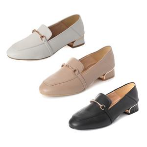 [엘칸토(여성화)]여성쿠션 소프트 힐로퍼  LCWD45U14C 블랙/베이지/아이보리