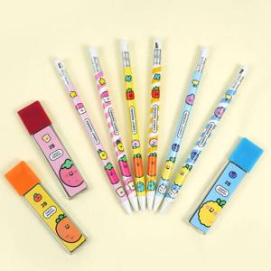 아트박스/핑크풋 핑크풋 당근친구들 깎이 샤프 세트(랜덤발송)