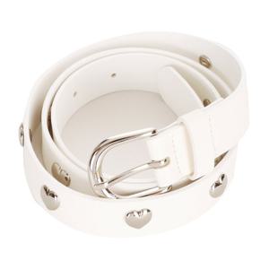 샵앤) 국내산 여성 유광 하트 프리미엄 벨트 TU-WBT-0839-화이트