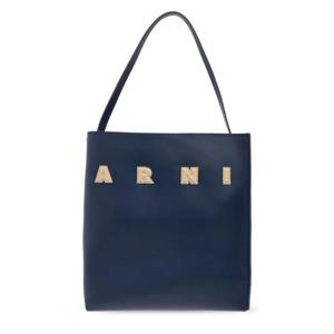 Marni Museo 로고 패치 토트백 SHMP0106U0P6483 ZO875 TP942609972