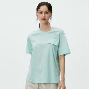샵앤) 여성 라운드넥 실켓 쿨터치 베이직 반팔 티셔츠 CL-WTS0248