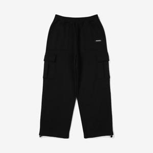 [휠라]면혼방 와이드 카고팬츠 (FS2FPF4131X_BLK)