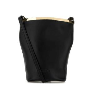 토즈 여성 블랙 Magenta 가죽 버킷백 XBWCRNK0100UCT B999