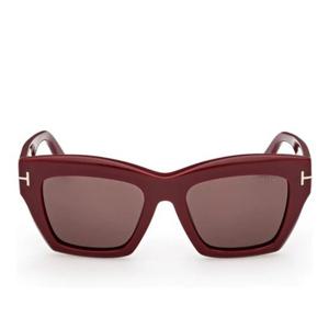 톰포드 루나 렉탱귤러 다크 레드 틴티드 선글라스 FT1191LUNA 6