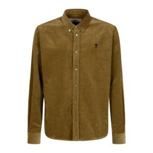 AMI Ami De Coeur 버튼다운 셔츠 HSH797CO0089 298 TP944953191