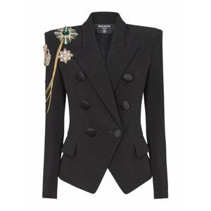 [BALMAIN] 라프리마 여성 캐주얼 자켓 FF1SI056PD19EAH 블랙 /8