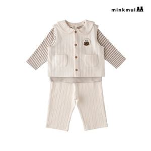 [밍크뮤]IV 꽈배기베스트SET상하복 35A12-611-02 35A1261102