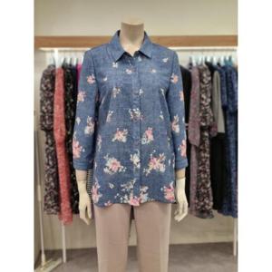 벨리시앙 세이브존07 나염 블라우스 BL4315