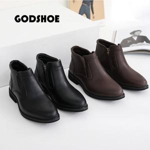 갓슈 젠센 남성 앵클부츠 가죽부츠 남성구두