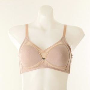 [와코루] AB컵 인견 노와이어 몰드 브라  (WBRX105-OB BK)