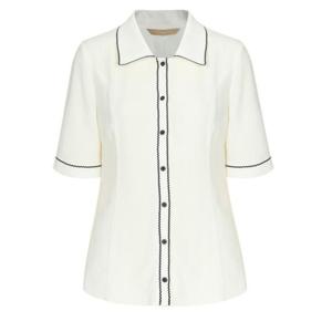 미니멈 세이브존07 라인 카라 블라우스 MXBGWB3140-IV