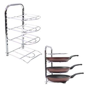 스토피아 스텐레스 후라이팬정리대 4단