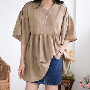 빅사이즈 507 피크닉러플라인원피스 DBNU902