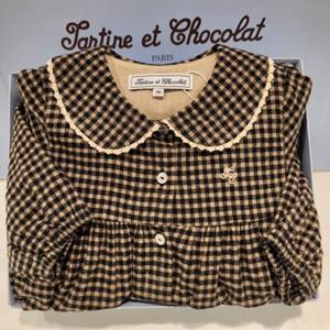 쇼콜라 GE루미에체크원피스 (TTOWOE021I)여아겨울외출복백일돌두돌선물