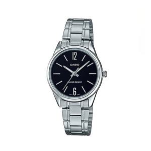 카시오 여성 메탈 손목 시계 LTP-V005D-1B