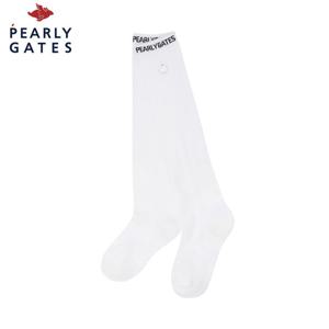 [파리게이츠] 파리게이츠 여성 스마일 배색 로고 라인 니삭스 521E3SC006_WH