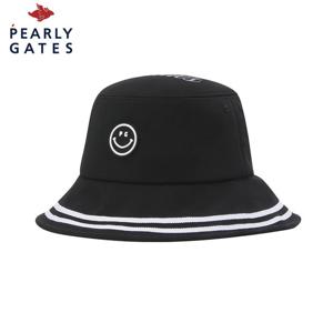 [파리게이츠] 파리게이츠 여성 스마일 배색 라인 오픈 버킷햇 521E3CP006_BK