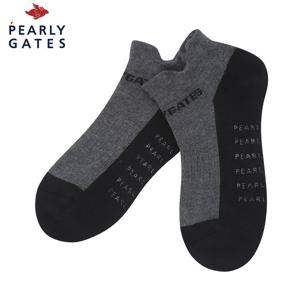 [파리게이츠] 파리게이츠 남성 배색 블록 논슬립 단목 양말 511E3SC041_BK