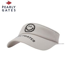 [파리게이츠] 파리게이츠 여성 큐빅 스마일 리본 탈착 썬바이저 521E3CP002_BG