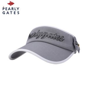 [파리게이츠] 파리게이츠 여성 엠보 로고 사이드 리본 썬바이저 521E3CP001_GY