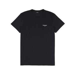 발망 남성 Paris 플록 장식 반팔 티셔츠 CH0EF000 BB04 EAB