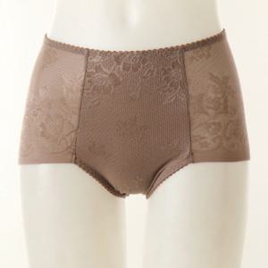 [와코루] 자카드레이스 밑이높은 데일리 거들형햄팬티(WPT3243C-DB SK BK)