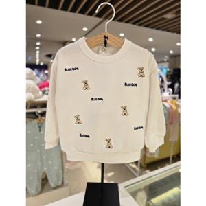 [블루독베이비] 25 FW(IV)도기 자수 스웨트셔츠(45A1933405)백일 돌 조카 유아 아가옷 선물 티셔츠 등원 (4