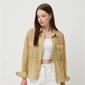 [시슬리]시어한 아웃포켓 셔츠 (SAWS84531)