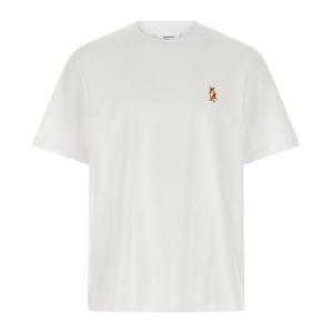 메종키츠네 드레스드 폭스 코튼 저지 티셔츠 PM00123KJ7026 P10