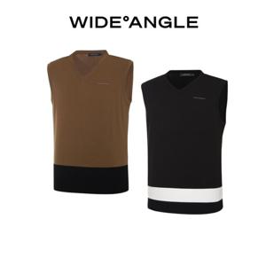 [와이드앵글]VA 반전 브이넥 풀오버 베스트 M WMU23K92