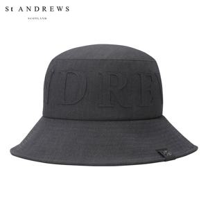 [세인트앤드류스] 남성 심볼 스토퍼 로고 와이어 버킷햇 811E3CP107_GY
