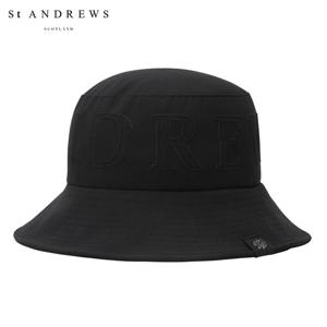 [세인트앤드류스] 남성 심볼 스토퍼 로고 와이어 버킷햇 811E3CP107_BK
