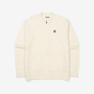 [휠라]F-BOX 컬렉션 유니 니트 가디건  FS2STF3391X_OWH