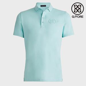 [지포어]남성 ML엠보스드 서클 Gs 테크 저지 폴로 셔츠 / G4MF23K005_SGLS