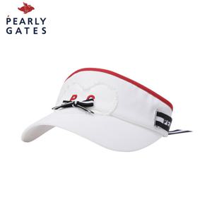 [파리게이츠] 파리게이츠 여성 프레이드 하트 리본 탈착 썬바이저 521E3CP201_WH