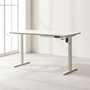 [착불배송] N1471 높이조절 모션 데스크 1400 2colors 거실가구 안방가구 공부방가구 공부책상 컴퓨터책상 모션데스크 높이조절책상 자동높이조절책상 1400책상