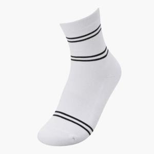 데상트골프양말 GQC DP32WFSO83-BWTG 여성 스피릿 로고 쿼터삭스 / Bright White