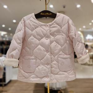 쇼콜라 GE플린리버시블점퍼 (TTOWMJ043P)겨울여아경량패딩외출복백일돌두돌선물