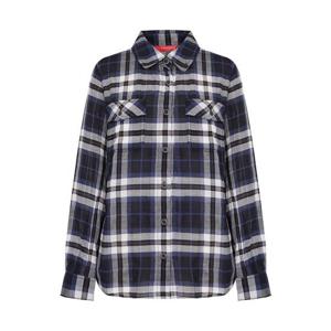 [크로커다일레이디]MARIO크로커다일레이디 멀티 체크 셔츠형 블라우스 CLDFBL202