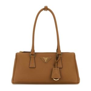 프라다 카멜 가죽 토트백 1BA457VYO02CYS F03BH