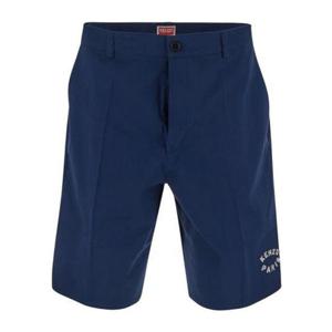 겐조 로고 프린트 코튼 버뮤다 쇼츠 FD65SH2149CA 77