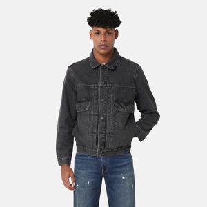 [리바이스]남성 타입2 트러커 블랙 데님 자켓 A7632-0002