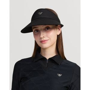 닥스 골프 여성 25FW INHERITANCE 블랙 바이저 DNHE5F851BK