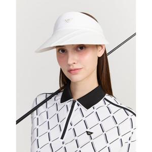 닥스 골프 여성 25FW INHERITANCE 화이트 바이저 DNHE5F851OW